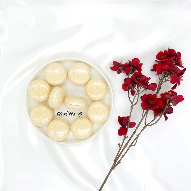 macaron-bain-amande-karlitta-beauty