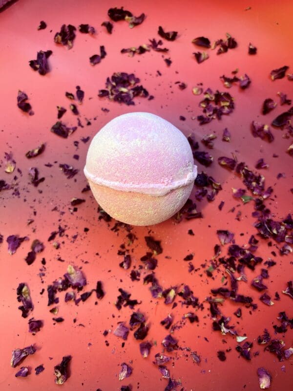 Bombe de bain | Rosa jaune très clair