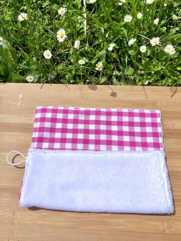 Serviette visage | Rose & Blanche – Image 2